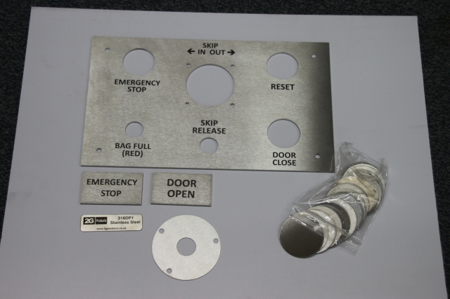 Stainless Steel Control Panel | Stainless Steel Switchplates | 2G Products